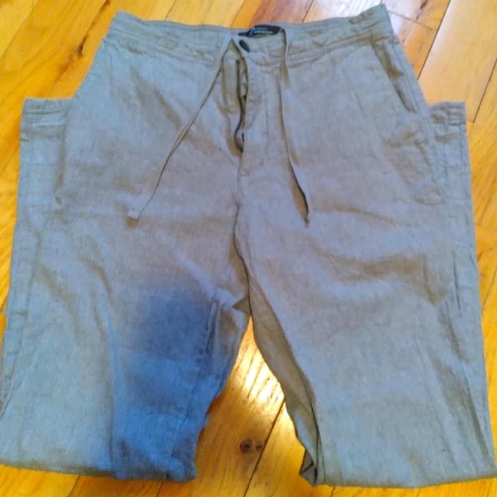 Marc Anthony men's casual linen pants 30×32